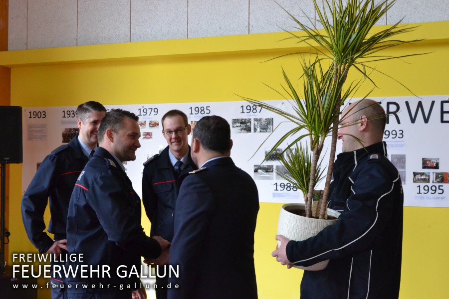 120 Jahre Feuerwehr Gallun - Geburtstagsbrunch